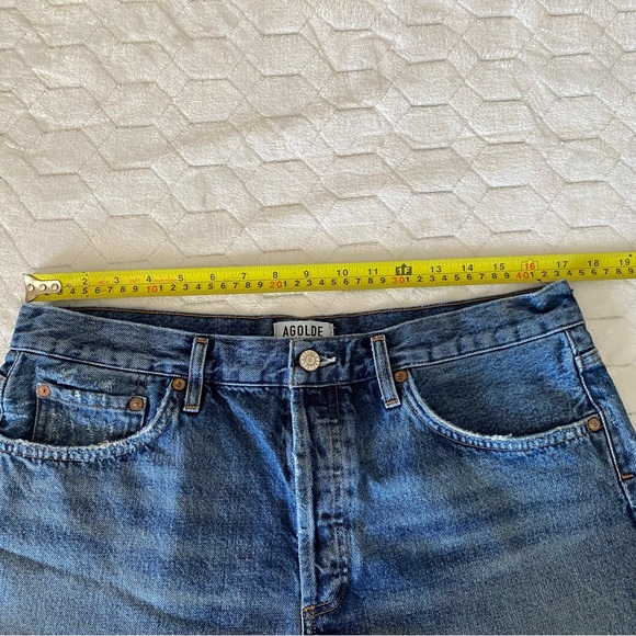 AGOLDE Parker Vintage Cut Off Denim
Shorts Rock Steady Size 32 - Picture 7 of 14